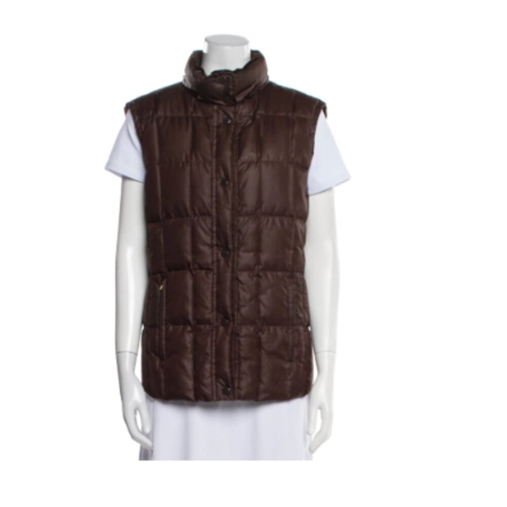 New Missoni down vest with detachable hood. Size 6